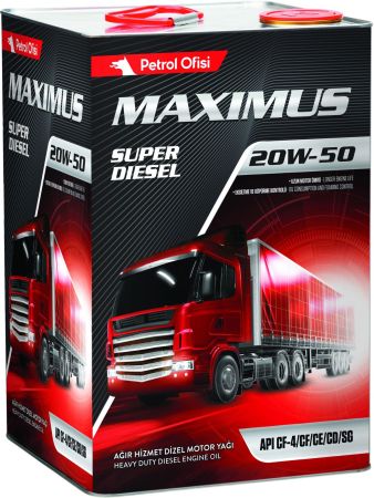 Maximus Super Diesel 20W-50  16 кг.